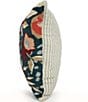 Ida Mae Home x Erin & Ben Co. Garden Whisper Navy Quilted Reversible Square Decorative Pillow - Image 3