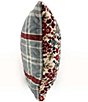 Ida Mae Home x Erin & Ben Co. Willow Blue Floral Plaid Quilted Reversible Breakfast Pillow - Image 3