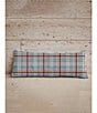 Ida Mae Home x Erin & Ben Co. Willow Blue Floral Plaid Quilted Reversible Breakfast Pillow - Image 4