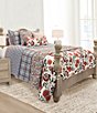 Ida Mae Home x Erin & Ben Co. Willow Plaid Blue Quilted Reversible Sham - Image 5