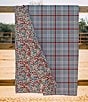 Ida Mae Home x Erin & Ben Co. Willow Plaid Blue Reversible Quilt - Image 4