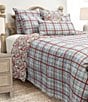 Ida Mae Home x Erin & Ben Co. Willow Plaid Blue Reversible Quilt - Image 5