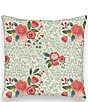 Ida Mae Home x Erin & Ben Co. Zara Floral Linen Euro Sham - Image 1