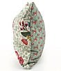 Ida Mae Home x Erin & Ben Co. Zara Floral Linen Quilted Reversible Oblong Decorative Pillow - Image 3