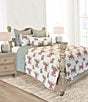 Ida Mae Home x Erin & Ben Co. Zara Floral Linen Reversible Quilt - Image 2