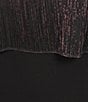 Color:Black/Silver - Image 4 - Beaded Ombre Popover 3/4 Sleeve Round Neck Gown