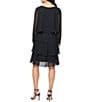 Ignite Evenings Long Sleeve Tiered Dress - Image 2