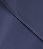 Color:Wedgewood - Image 4 - Plus Size Round Neck Embellished Elbow Sleeve Asymmetrical Popover Sheath Dress