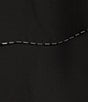 Ignite Evenings Scoop Neck Sleeveless Tiered Chiffon Midi Dress, Color:Black - Image 3