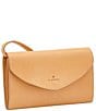 Il Bisonte Bigallo Envelope Leather Clutch, Color:Natural - Image 3