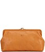 Il Bisonte Manuela Leather Clutch - Image 1