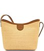 Il Bisonte Raffia Crossbody Bag - Image 1