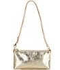 Il Bisonte Salina Metallic Shoulder Bag, Color:Champagne - Image 1