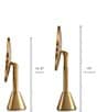 Ilios Lighting Co. 5x Deluxe Magification Gold Mirror - Image 2