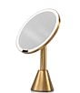 Ilios Lighting Co. 5x Deluxe Magification Gold Mirror - Image 4