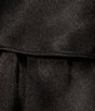 Color:Black - Image 3 - Plus Size Solid Satin & Lace Shorty Pajama Set