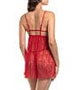 In Bloom By Jonquil Sleeveless Allover Lace Babydoll - Image 2