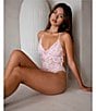In Bloom by Jonquil Sleeveless V-Neck Lace Bridal Teddy - Image 4