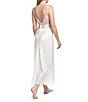 In Bloom by Jonquil In Bloom By Jonquil Sleeveless V-Neck Shimmer Satin & Lace Bridal Gown, Color:Ivory - Image 2