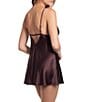 In Bloom By Jonquil Sleeveless V-Neck Short Satin Coordinating Chemise - Image 6