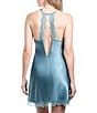 In Bloom By Jonquil Solid Sleeveless V-Neck Satin Chemise - Image 2