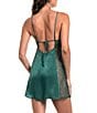 In Bloom By Jonquil Solid Sleeveless V-Neck Satin Chemise - Image 5