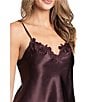 In Bloom By Jonquil Solid Sleeveless V-Neck Satin Shorty Pajama Set - Image 4
