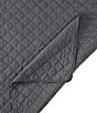 HiEnd Accents Indigo Hill by HiEnd Accents Cotton Comfort Diamond Quilt Mini Set, Color:Charcoal - Image 4