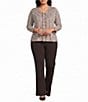 Intro Bella Plus Size Bella Boot Cut Pull-On Pants - Image 3