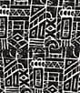 Color:Ebony Black/Geometric Print - Image 4 - Cellie Love The Fit Geometric Print Pull-On Skort