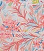 Color:Desert Flower - Image 6 - Cellie Stretch Knit Jersey Love The Fit Desert Flower Print Side Pocket A-Line Pull-On Skort