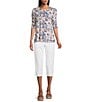 Intro Dahlia Pull-On Capri Pants - Image 3