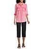 Intro Dahlia Pull-On Capri Pants - Image 5