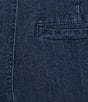 Intro Dahlia Solid Denim Wrap Skort - Image 4