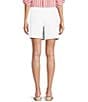 Intro Dahlia Solid Denim Wrap Skort - Image 2