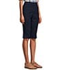 Intro Dahlia Solid Pull-On Skimmer Denim Shorts - Image 3