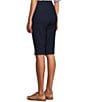 Intro Dahlia Solid Pull-On Skimmer Denim Shorts - Image 4