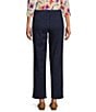 Color:Dark Wash - Image 2 - Daisy Denim Tummy Control Pull-On Ankle Pants