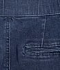 Color:Medium Wash - Image 4 - Daisy Straight Leg Pull-On Denim Capri Pant