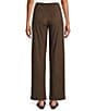 Intro Kayla Knit Faux Suede Straight Leg Pull-On Pants - Image 6