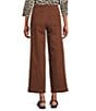 Intro Kendall Solid Relaxed Cropped Pants, Color:Cappuccino - Image 2