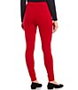 Color:Jester Red - Image 2 - Laura Double Knit Pull-On Leggings