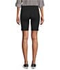 Intro Love the Fit Knit Tummy Control Pull-On Biker Shorts, Color:Ebony Black - Image 2
