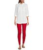 Color:Jeter Red - Image 3 - Love the Fit Slimming Pull-On Leggings