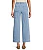 Intro Mae Relaxed Pull-On Crop Pants, Color:Light Wash - Image 2