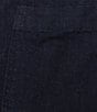 Intro Mae Relaxed Pull-On Crop Pants, Color:Dark Wash - Image 4