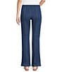 Intro Nia Slimming High Waist Seam Detail Pull-On Flare Leg Pants, Color:Medium Wash - Image 2