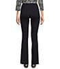 Intro Petite Size Bella Double Knit Boot Leg Pull-On Pants, Color:Navy Beats - Image 2