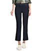 Intro Petite Size Bella Pull-On Baby Boot Leg Pants, Color:Freedom Dark Wash - Image 1