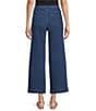 Intro Petite Size Kendall Freedom Denim Relaxed Cropped Pants, Color:Medium Wash - Image 2